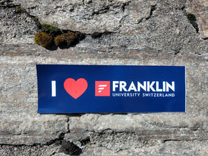 "I love Franklin" Sticker